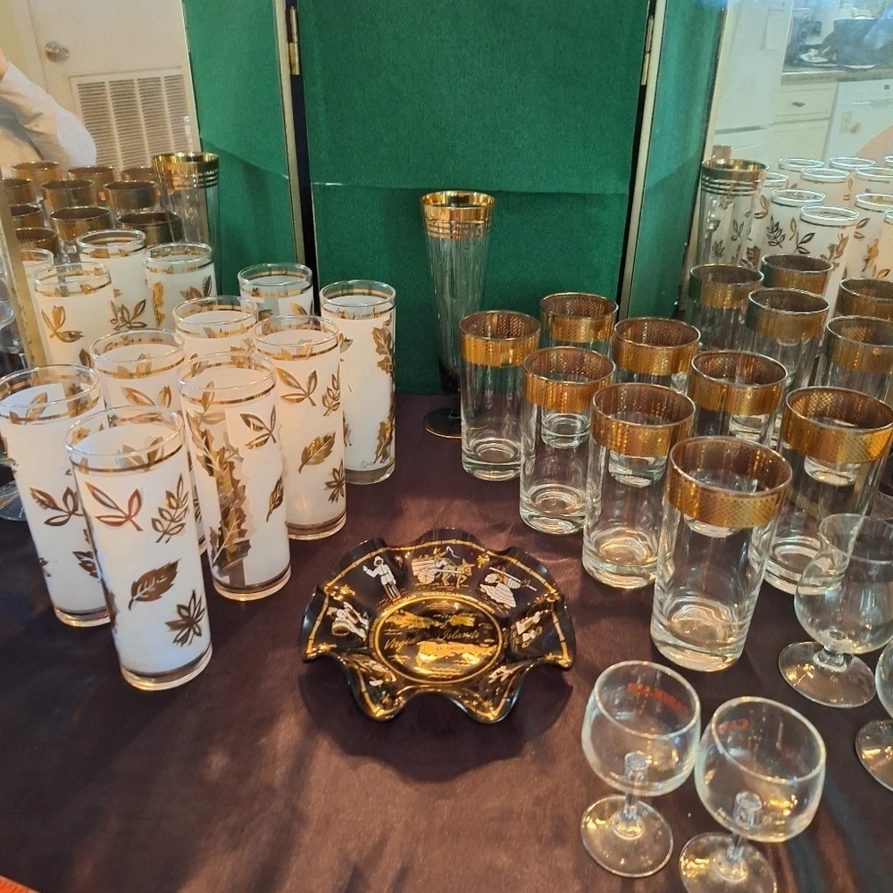 Vintage highball glass